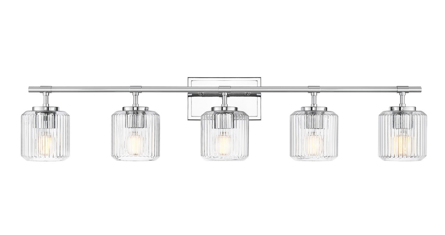 Z-Lite - 7515-5V-CH - Five Light Vanity - Landon - Chrome