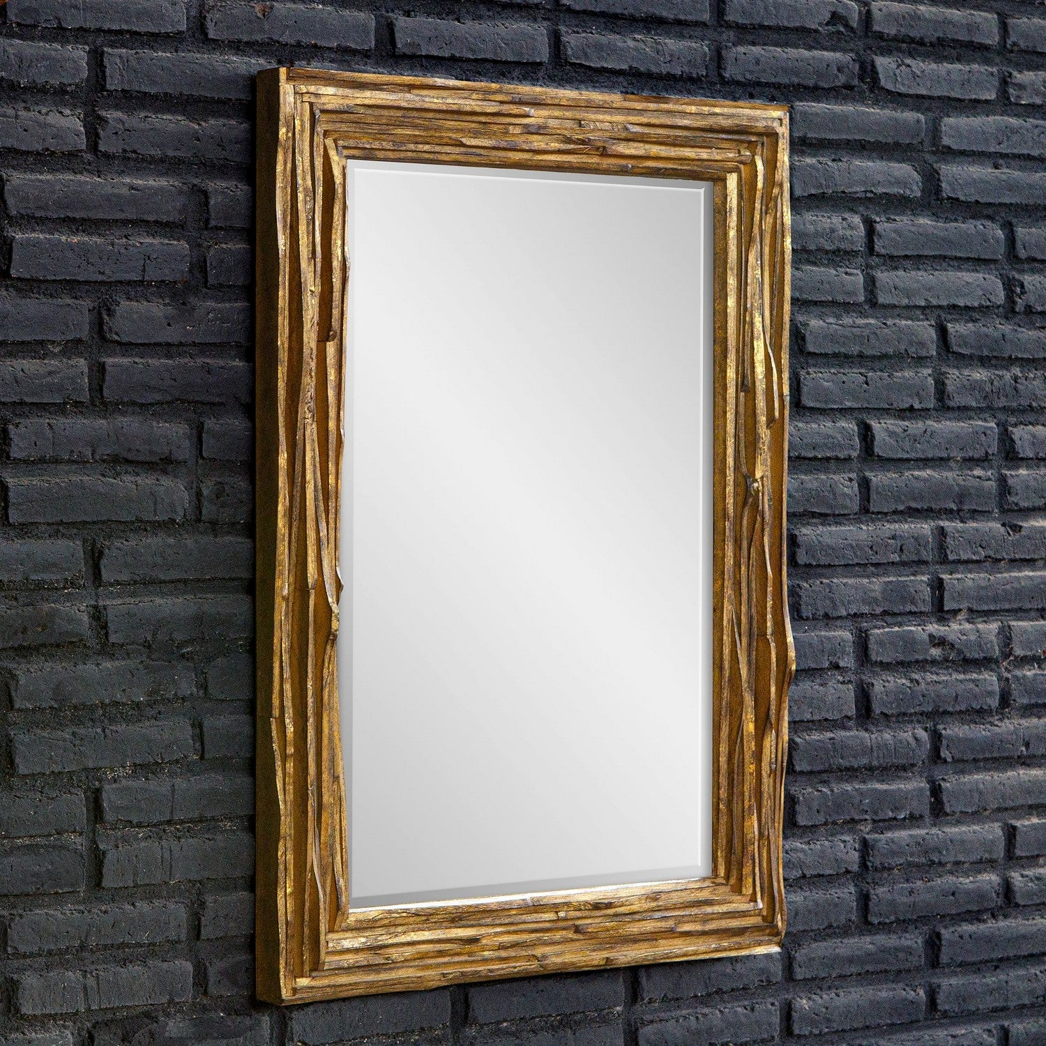 Uttermost - 08213 - Mirror - Overlap - Antique Gold
