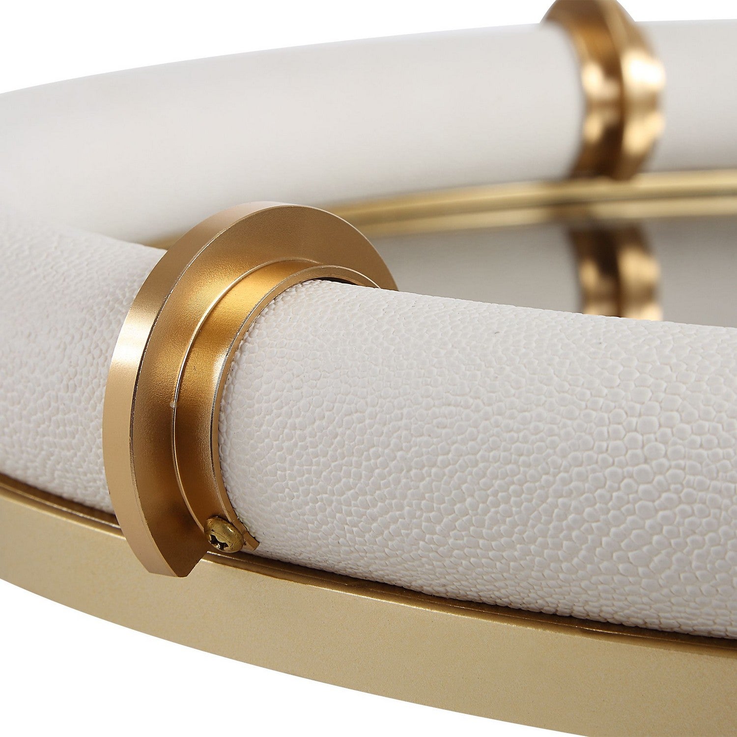 Uttermost - 18229 - Tray - Cyprus, - White