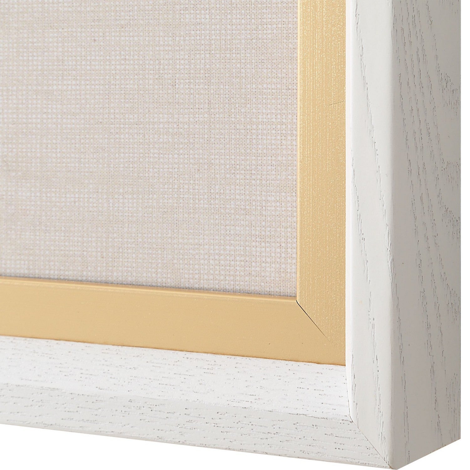 Uttermost - 32384 - Framed Print - Wild Flourish - White Wood