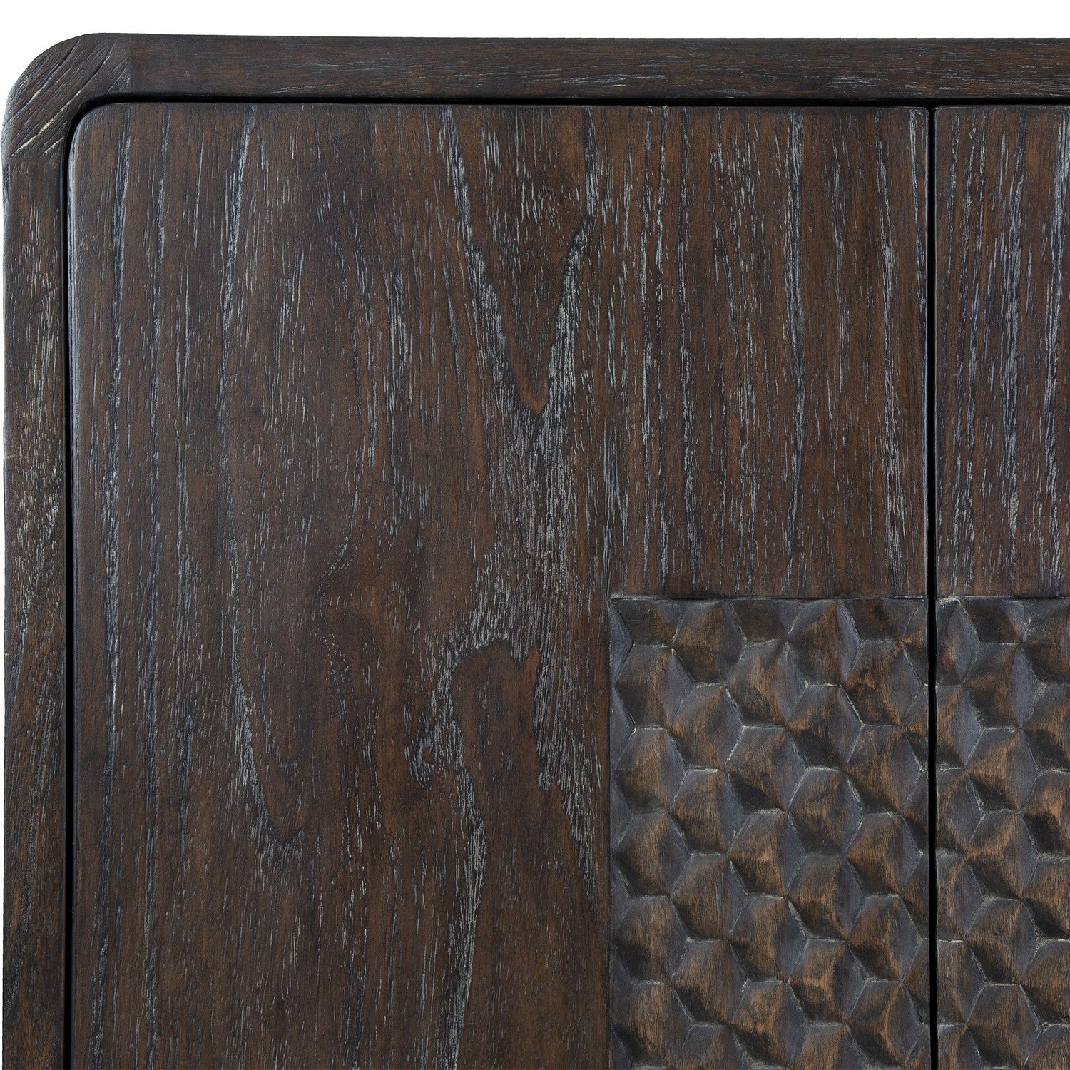Uttermost - 50014 - Cabinet - Hausen - Weathered Mindi Grain
