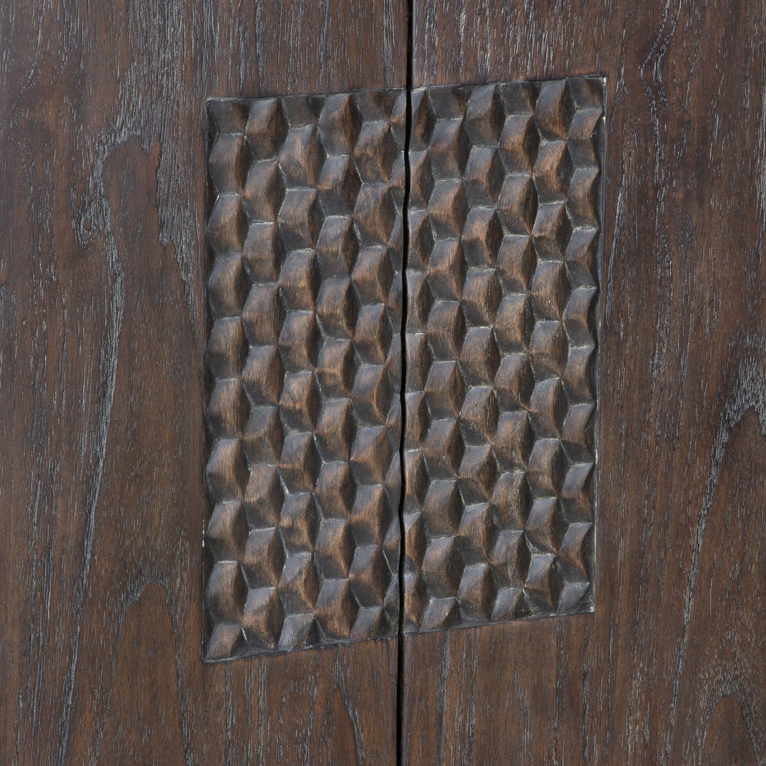 Uttermost - 50014 - Cabinet - Hausen - Weathered Mindi Grain