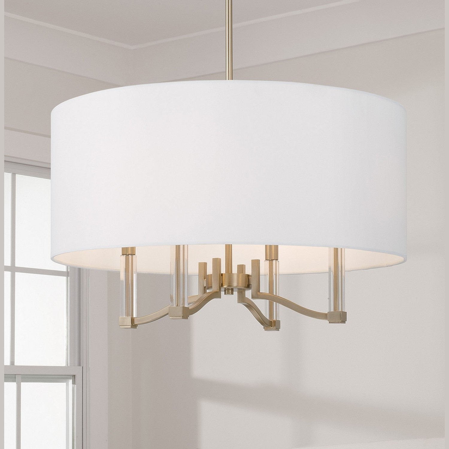 Capital Lighting - 357041MA - Four Light Pendant - Ingrid - Matte Brass
