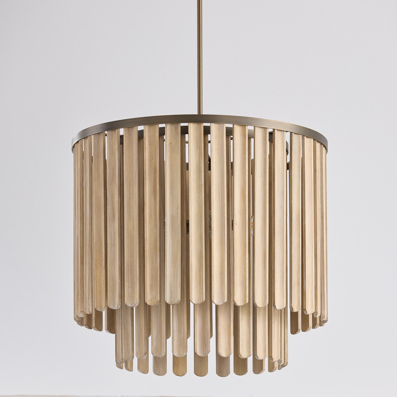 Capital Lighting - 355651DR - Five Light Pendant - Jada - Dark Brass