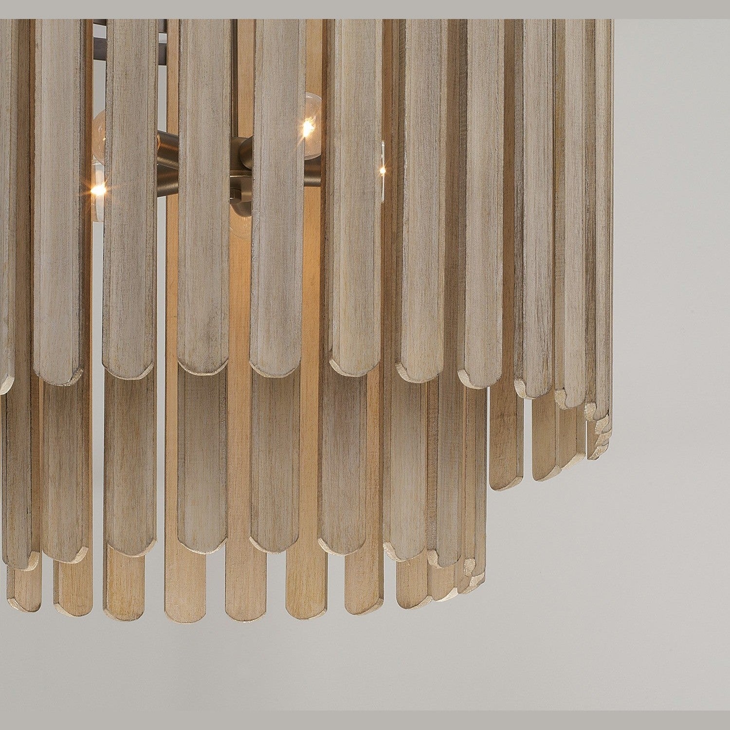 Capital Lighting - 355651DR - Five Light Pendant - Jada - Dark Brass