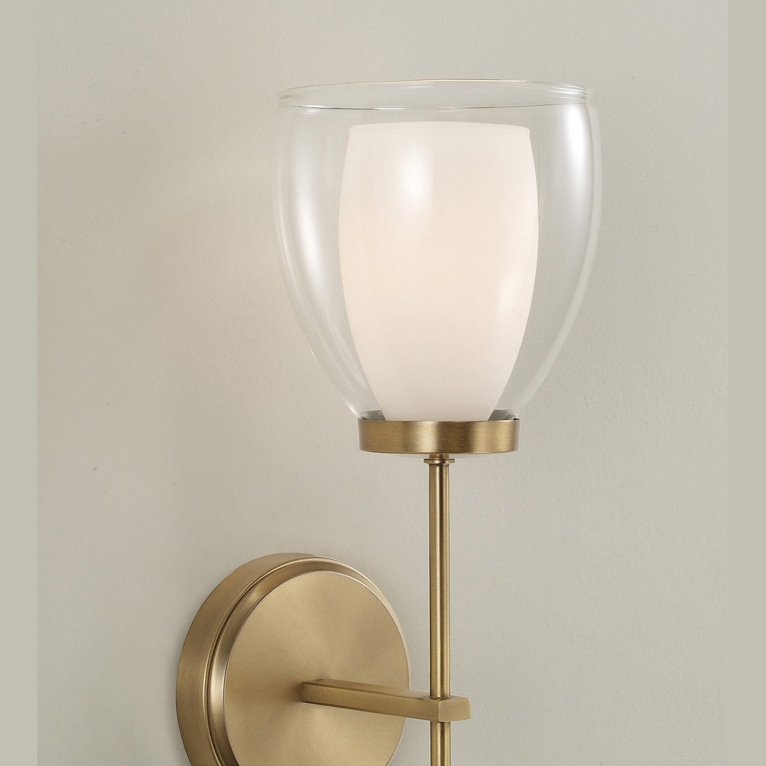 Capital Lighting - 655911AD - One Light Wall Sconce - Joss - Aged Brass