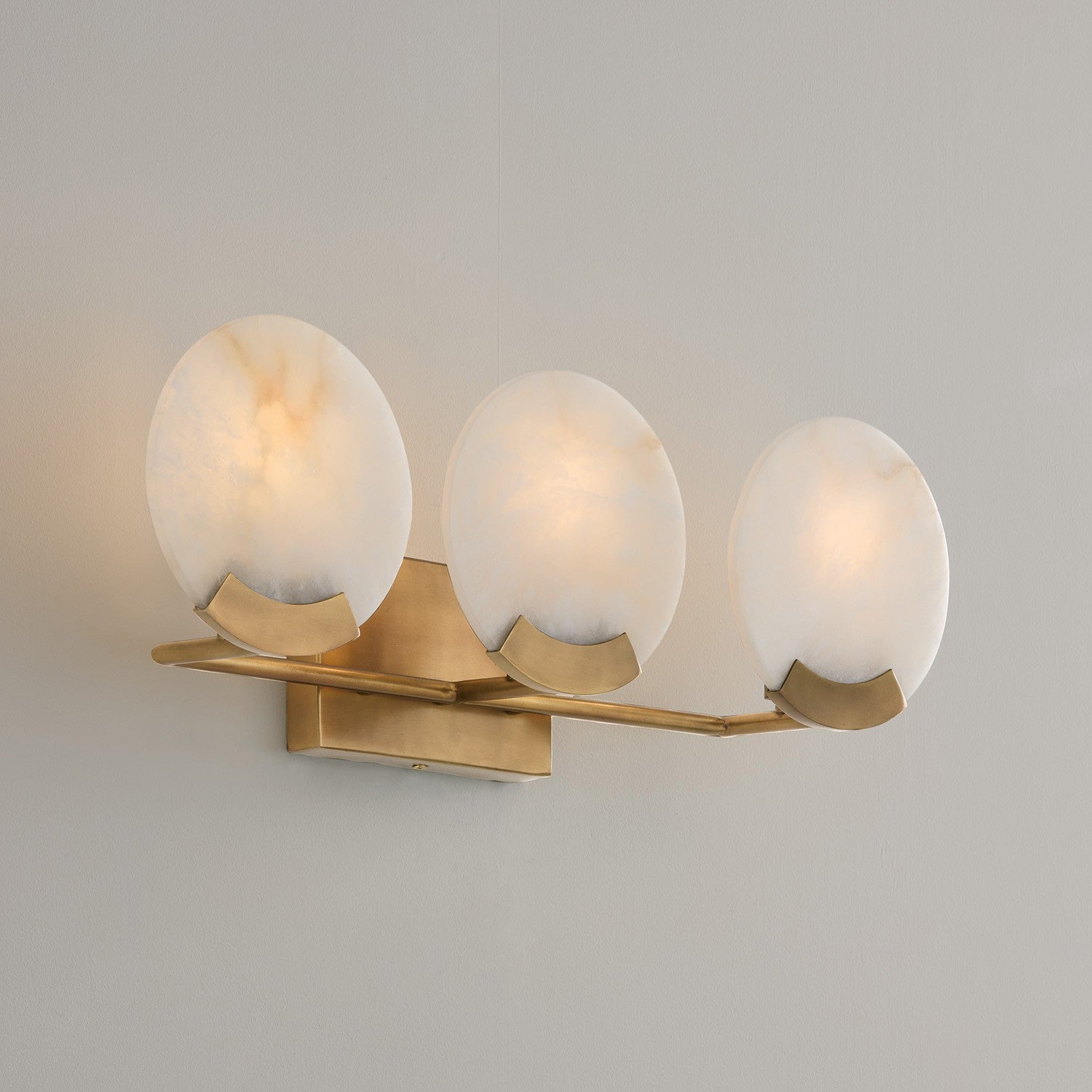 Capital Lighting - 154631AD - Three Light Vanity - Oriya - Aged Brass