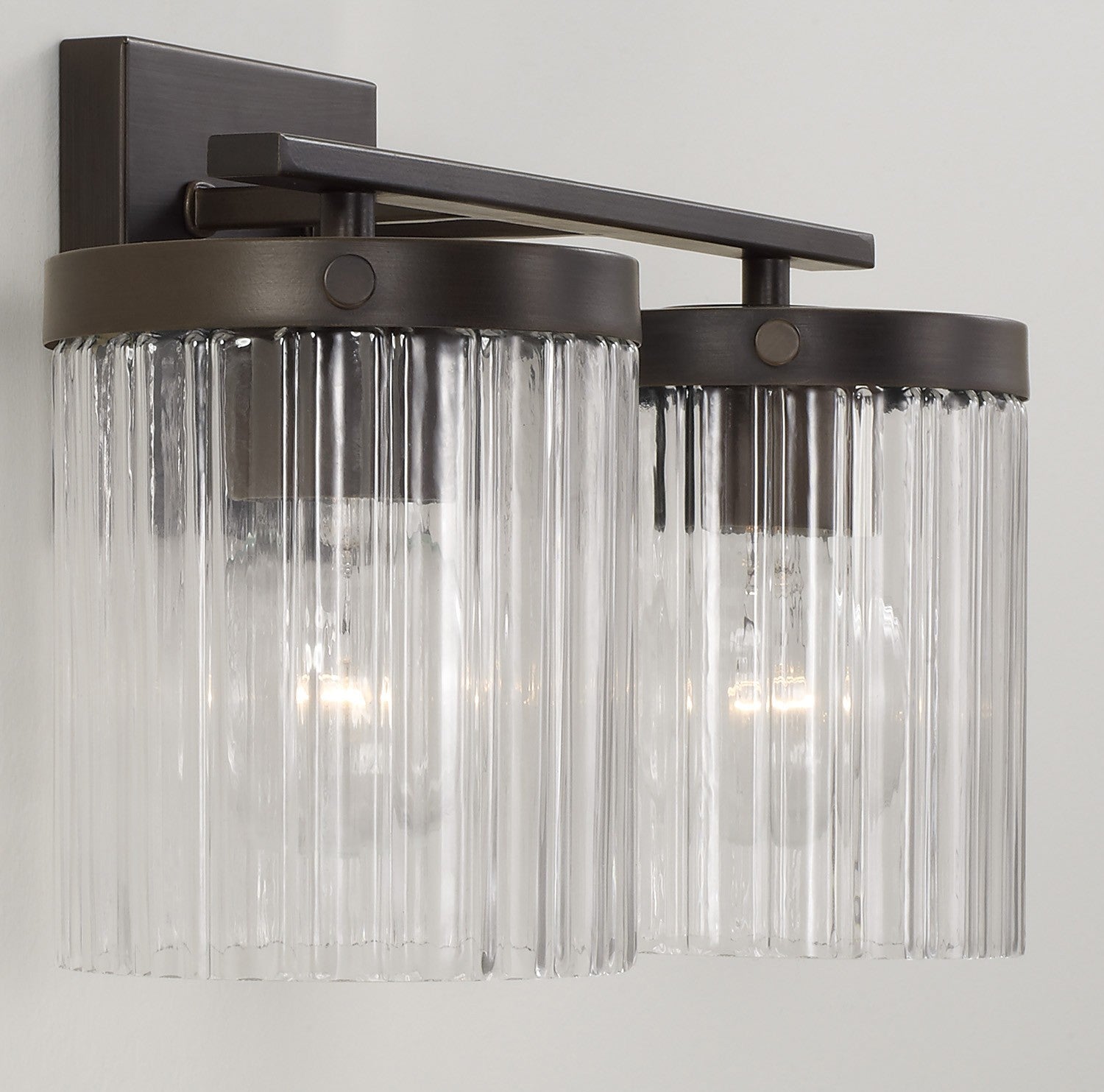 Capital Lighting - 156221OR-555 - Two Light Vanity - Vaughn - Oil Rubbed Bronze