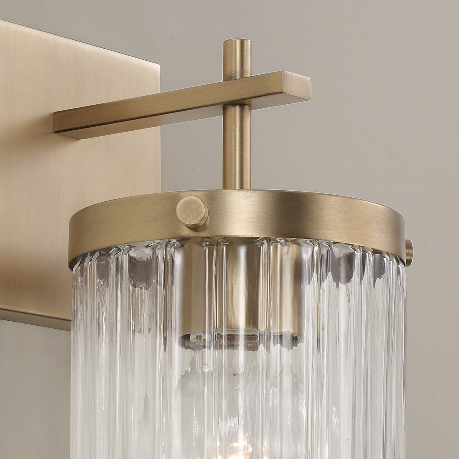 Capital Lighting - 656211AD-555 - One Light Wall Sconce - Vaughn - Aged Brass