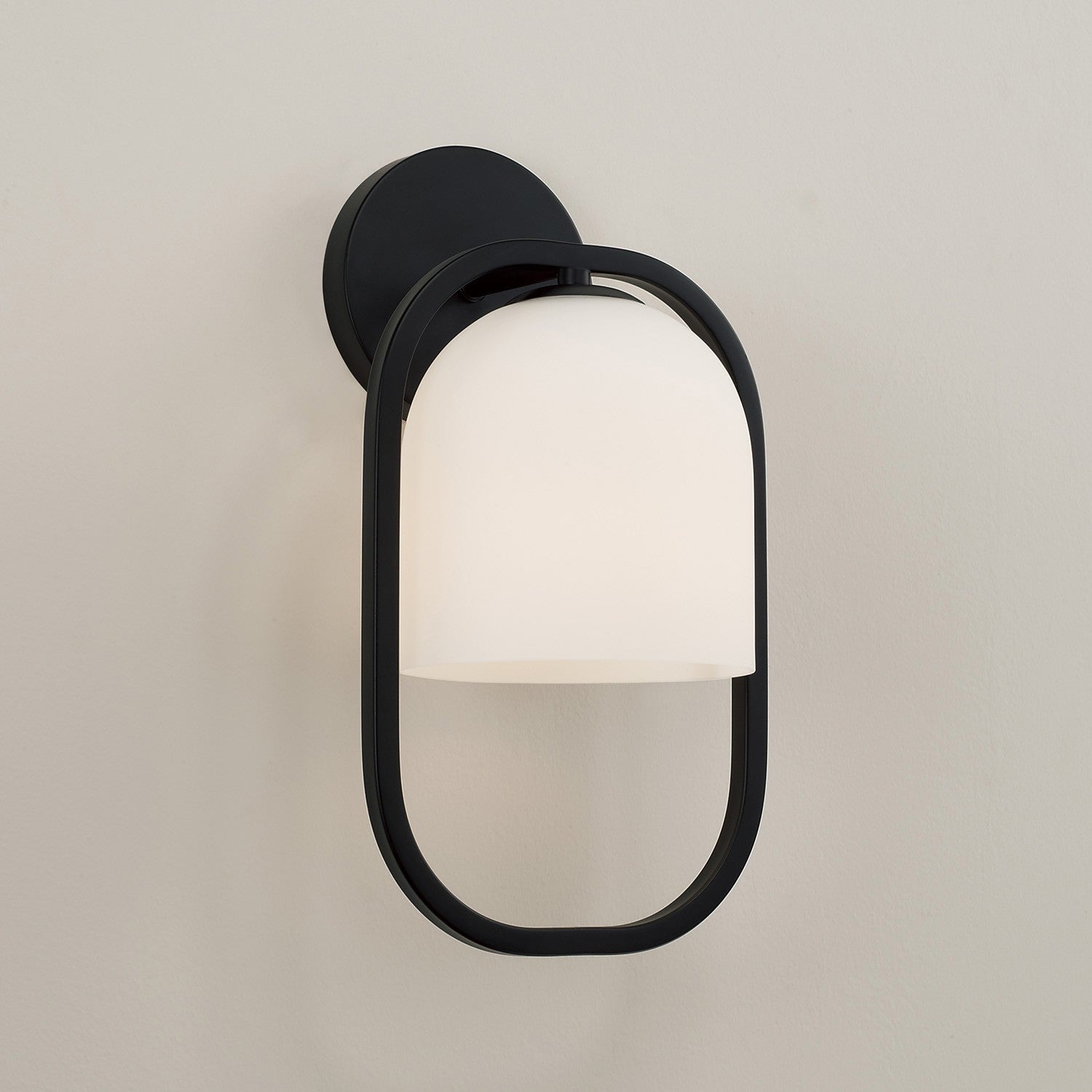 Capital Lighting - 657311MB-558 - One Light Wall Sconce - Zeek - Matte Black