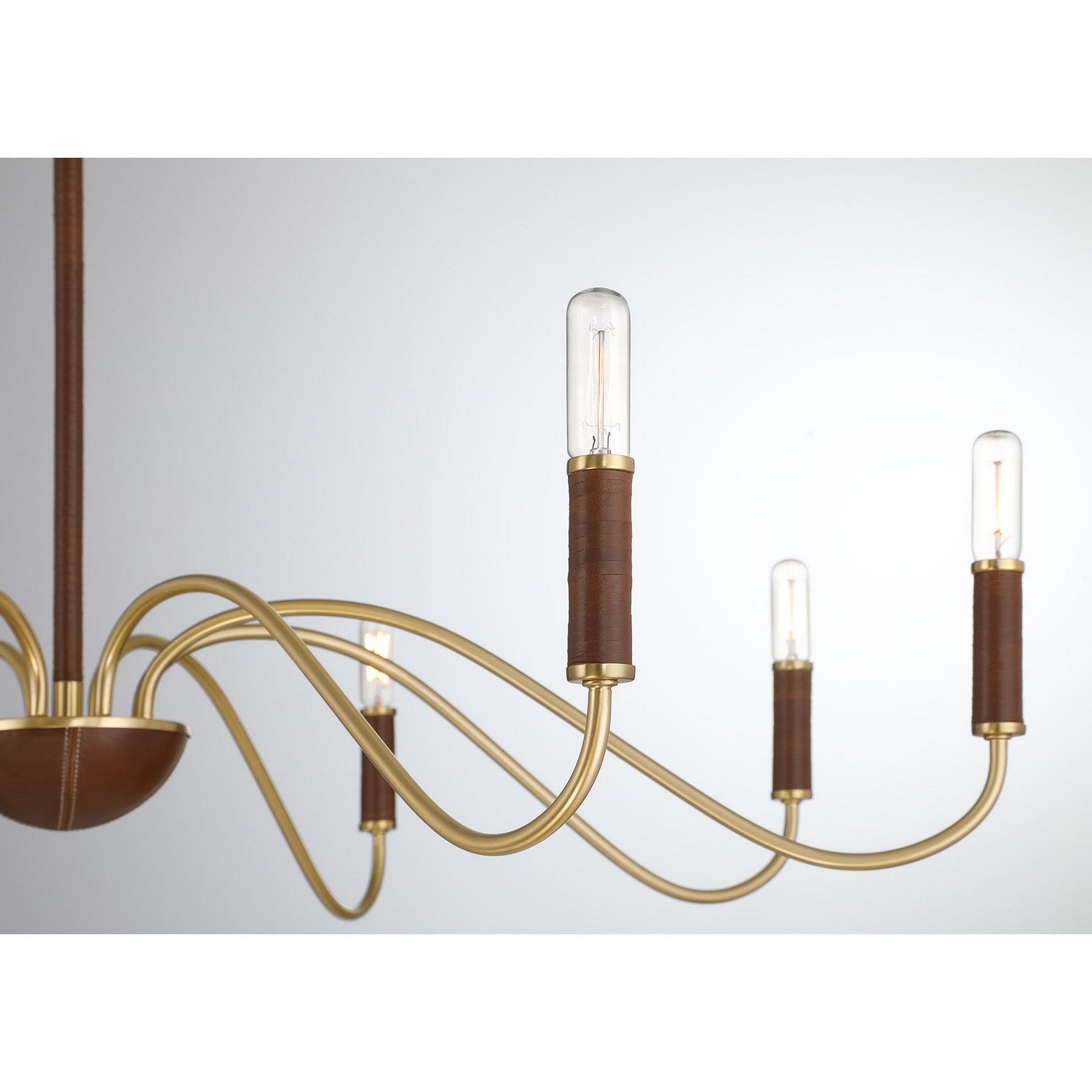 Savoy House - 1-2748-8-322 - Eight Light Chandelier - Abeline - Warm Brass