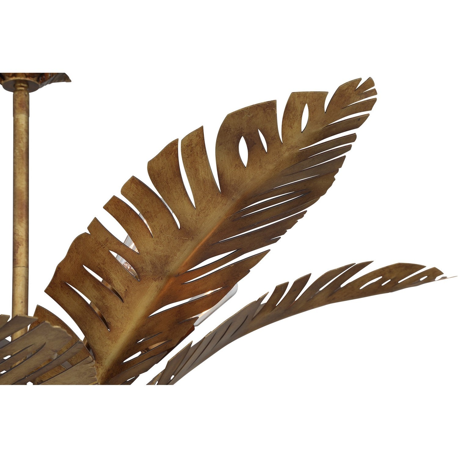 Savoy House - 1-3066-10-274 - Ten Light Chandelier - Palmera - Gold Vein