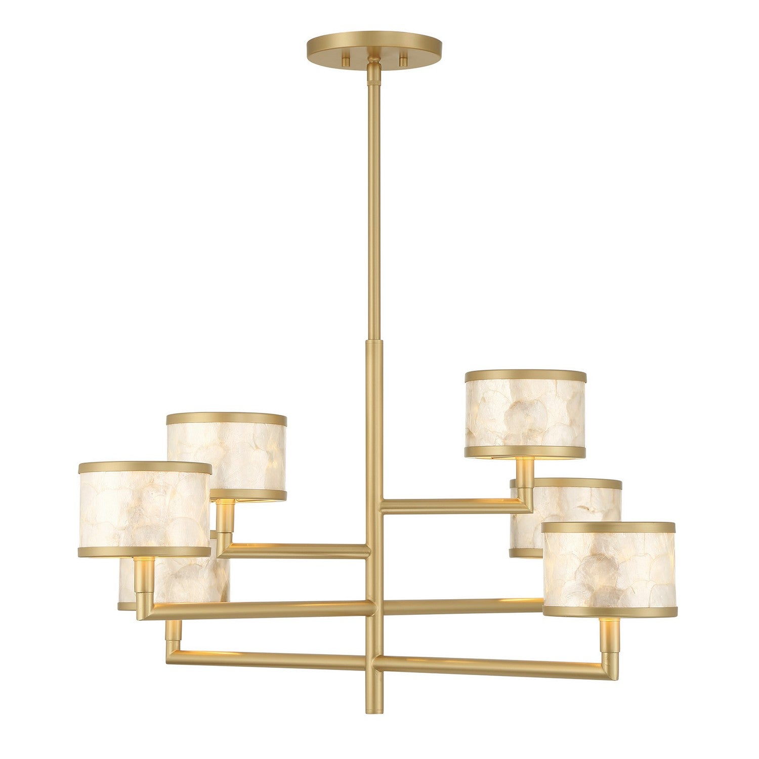 Savoy House - 1-6492-6-328 - Six Light Chandelier - Mariquita - Spun Gold