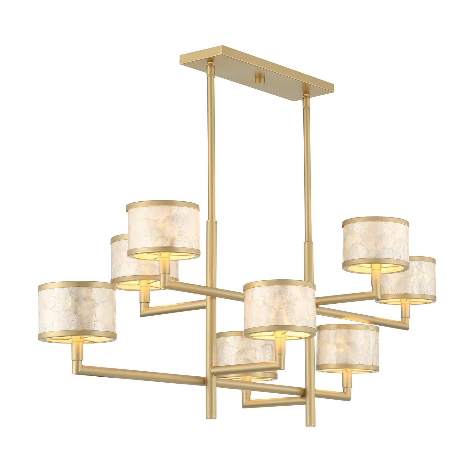 Savoy House - 1-6493-8-328 - Eight Light Chandelier - Mariquita - Spun Gold