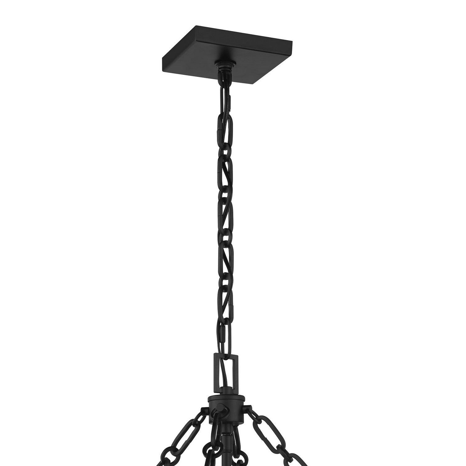 Savoy House - 3-5063-4-89 - Four Light Pendant - Balfour - Matte Black