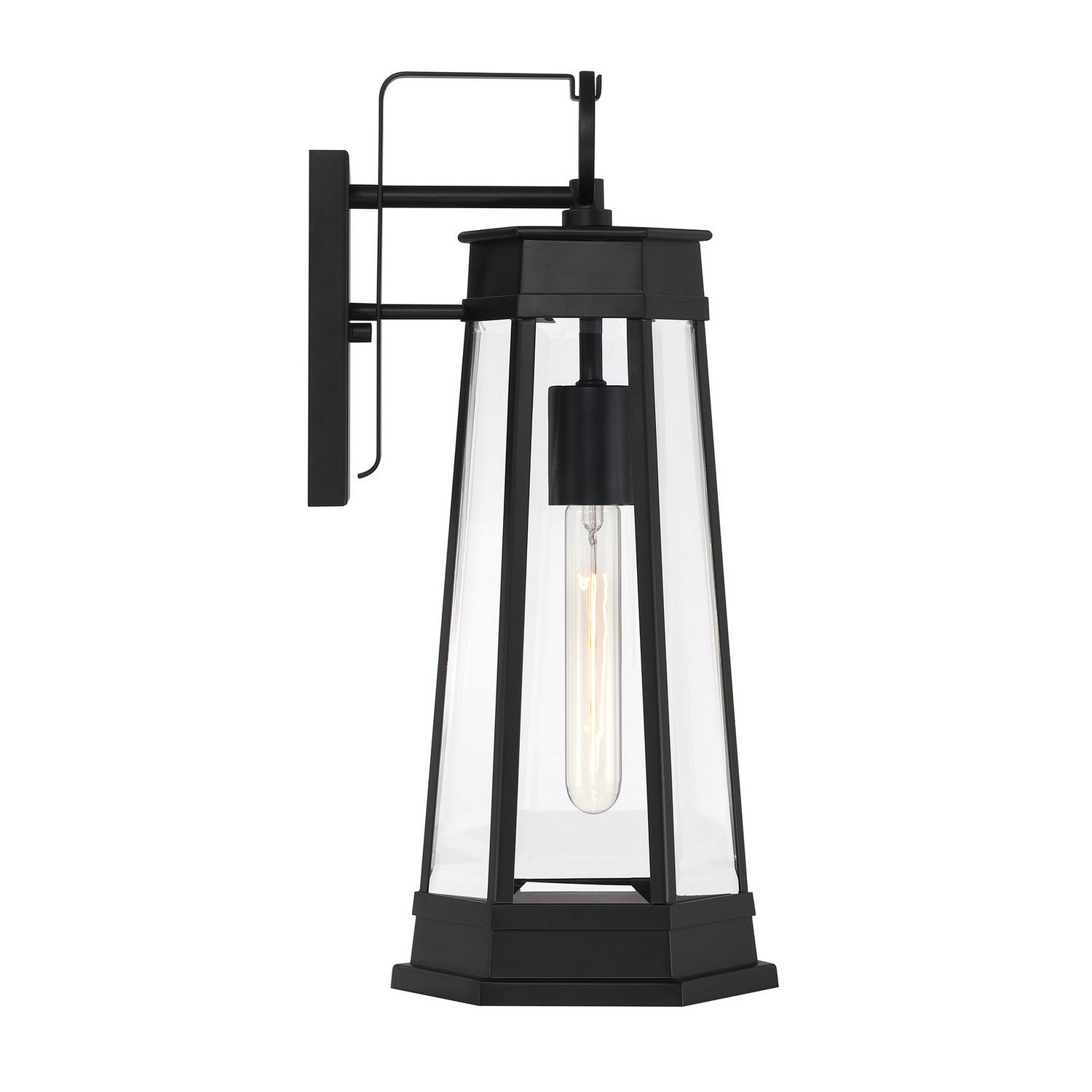 Savoy House - 5-205-BK - One Light Outdoor Wall Lantern - Payne - Matte Black
