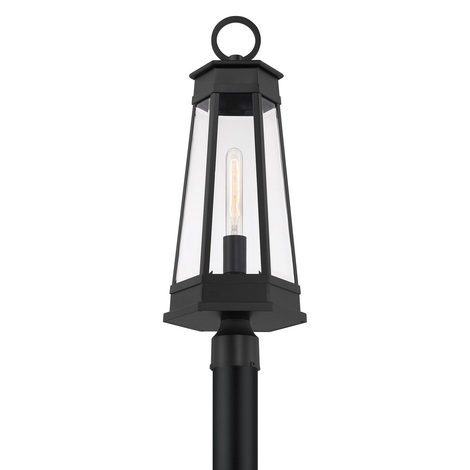 Savoy House - 5-209-BK - One Light Outdoor Post Lantern - Payne - Matte Black