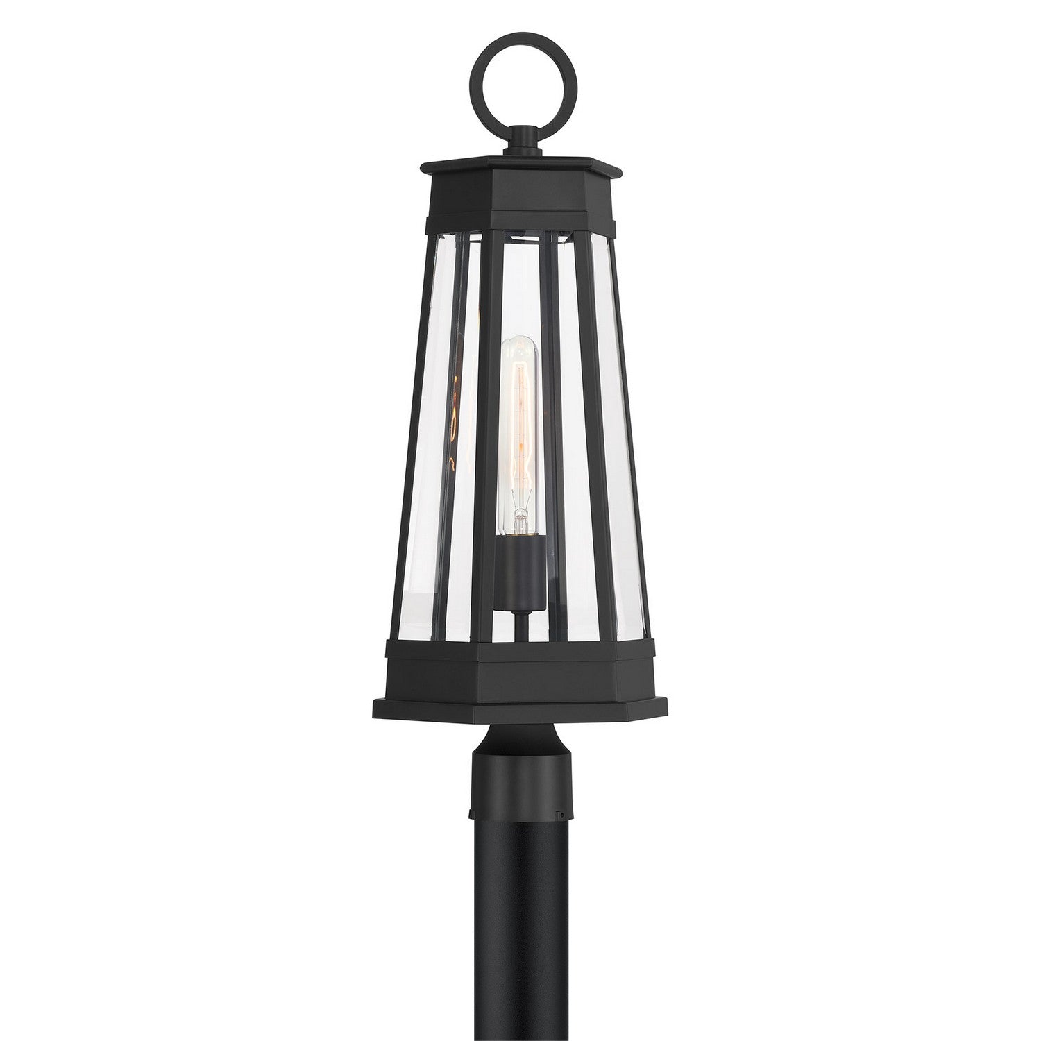 Savoy House - 5-209-BK - One Light Outdoor Post Lantern - Payne - Matte Black