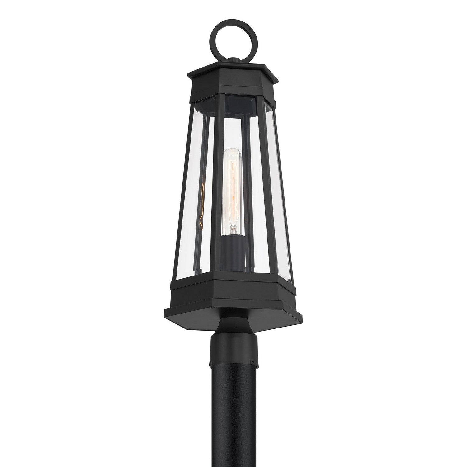 Savoy House - 5-209-BK - One Light Outdoor Post Lantern - Payne - Matte Black