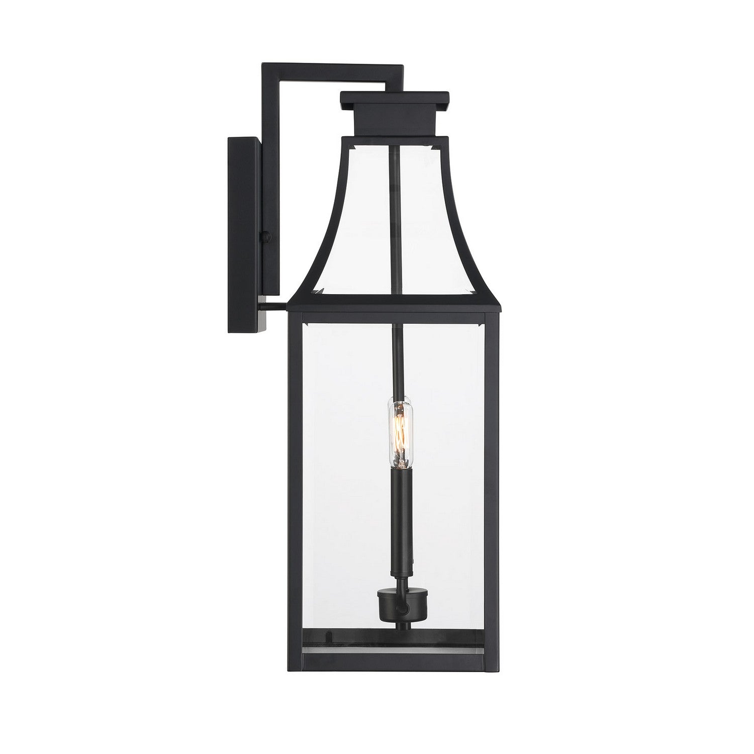 Savoy House - 5-607-BK - Two Light Outdoor Wall Lantern - Emery - Matte Black
