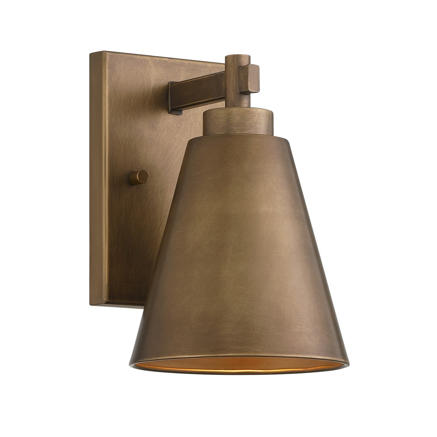 Savoy House - 5-805-DS-273 - One Light Outdoor Wall Lantern - Ryder - Atlas Bronze