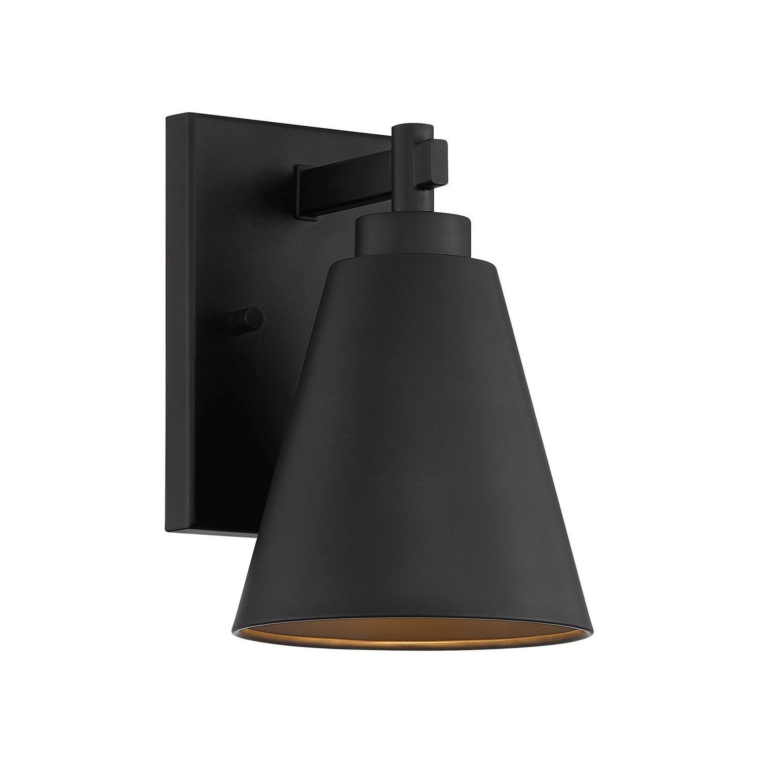 Savoy House - 5-805-DS-BK - One Light Outdoor Wall Lantern - Ryder - Matte Black