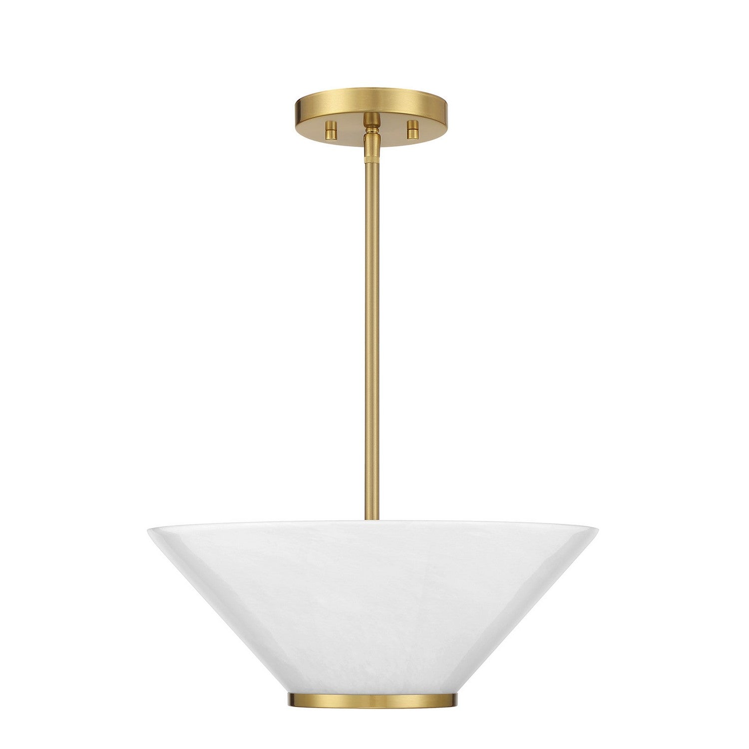 Savoy House - 6-4012-3-322 - Three Light Convertible Semi-Flush /Pendant - Blair - Warm Brass