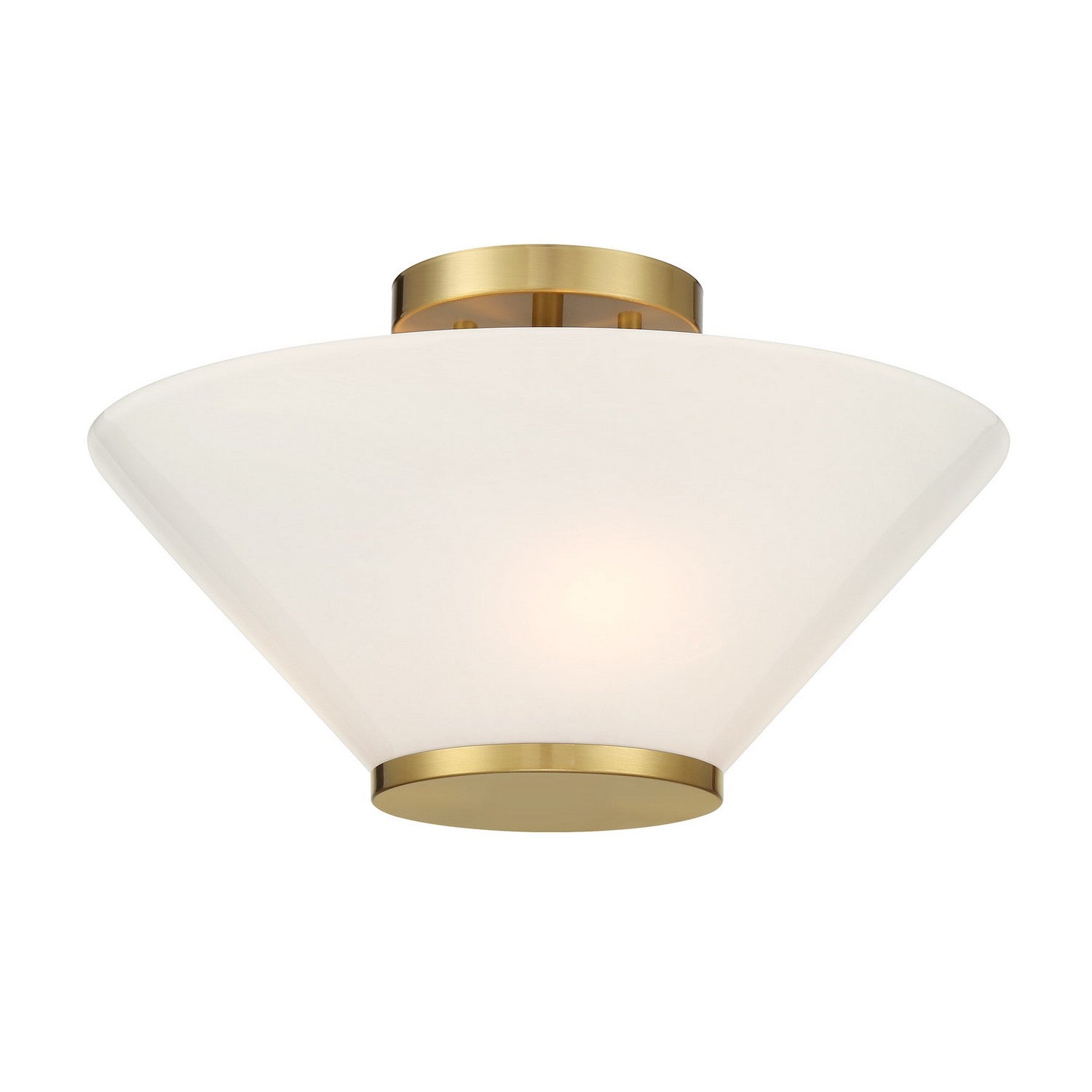 Savoy House - 6-4012-3-322 - Three Light Convertible Semi-Flush /Pendant - Blair - Warm Brass