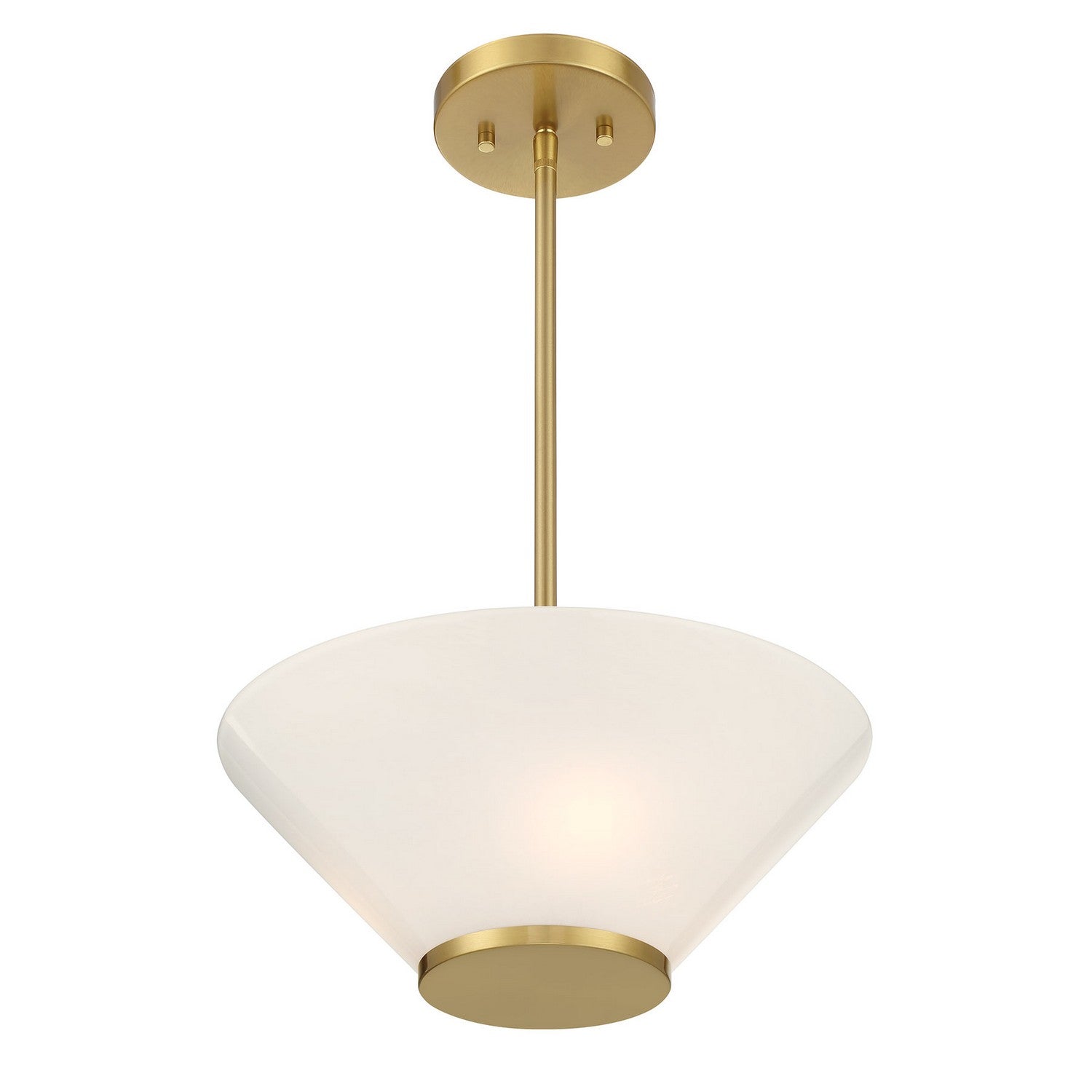 Savoy House - 6-4012-3-322 - Three Light Convertible Semi-Flush /Pendant - Blair - Warm Brass