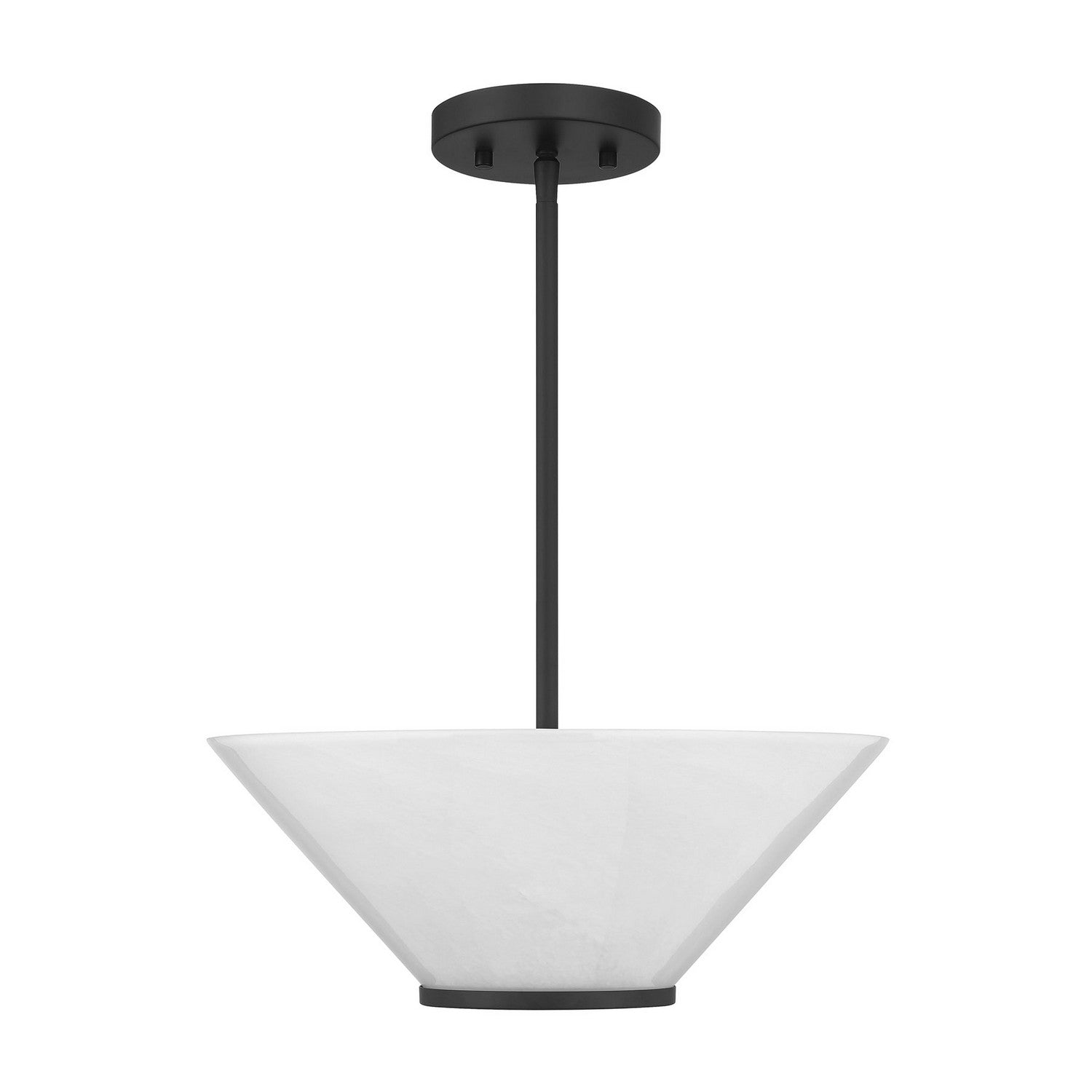 Savoy House - 6-4012-3-89 - Three Light Convertible Semi-Flush /Pendant - Blair - Matte Black