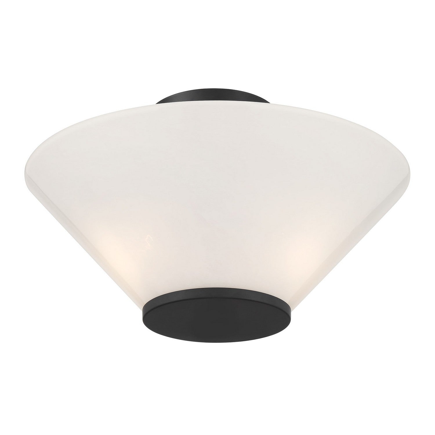 Savoy House - 6-4012-3-89 - Three Light Convertible Semi-Flush /Pendant - Blair - Matte Black