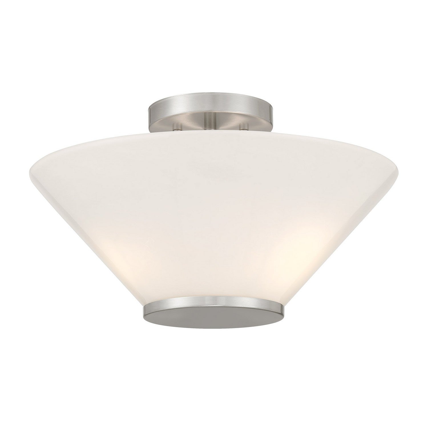 Savoy House - 6-4012-3-SN - Three Light Convertible Semi-Flush /Pendant - Blair - Satin Nickel