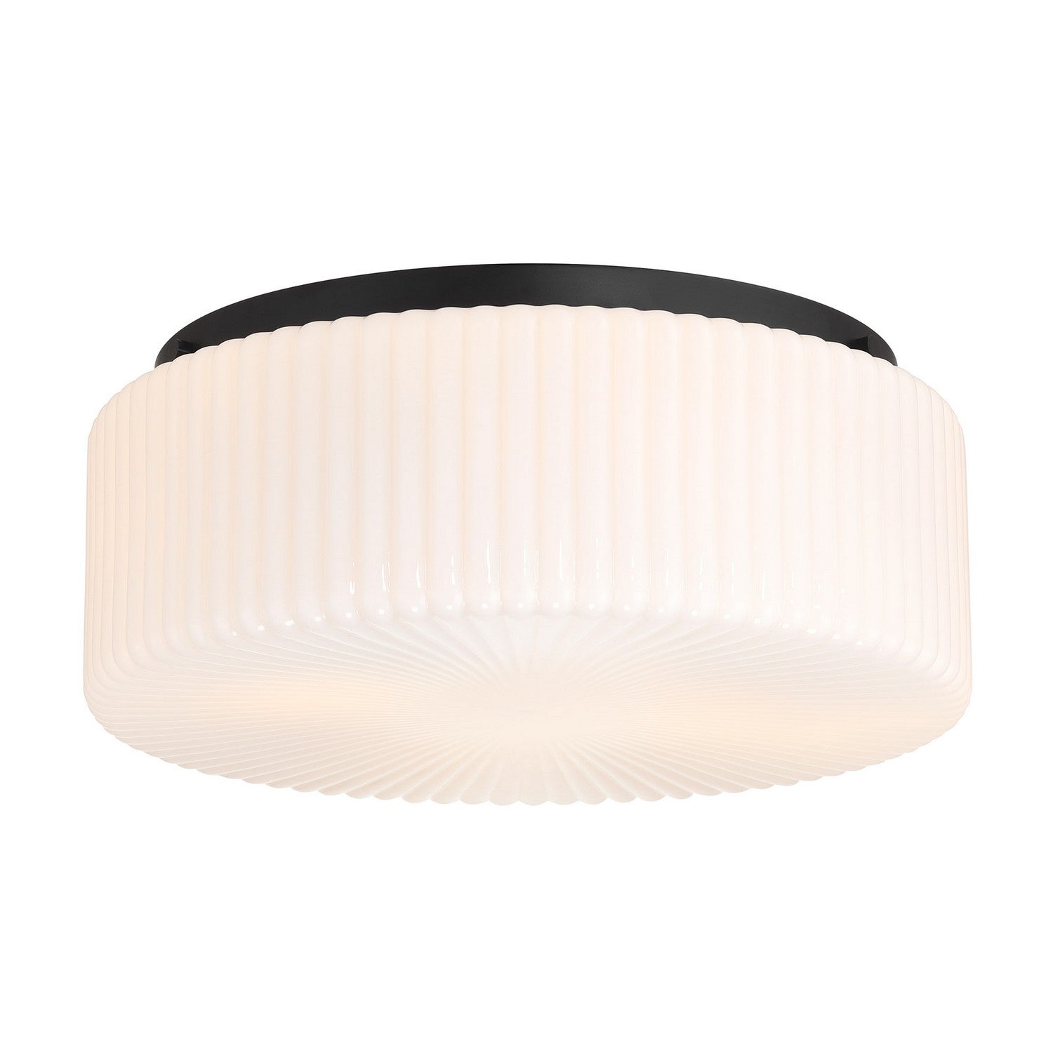 Savoy House - 6-4187-4-89 - Four Light Flush Mount - Edgemont - Matte Black