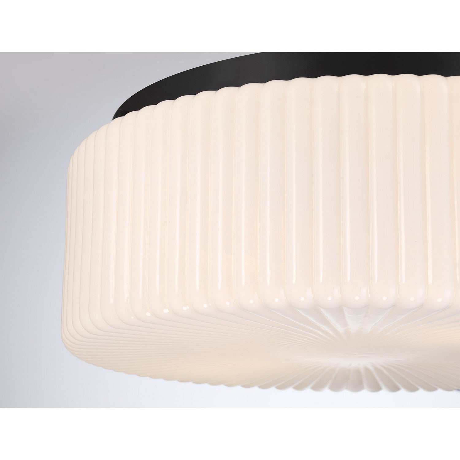 Savoy House - 6-4187-4-89 - Four Light Flush Mount - Edgemont - Matte Black