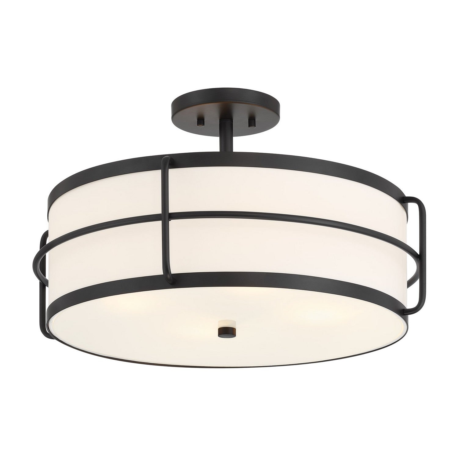 Savoy House - 6-4193-4-89 - Four Light Semi-Flush Mount - Chauncey - Matte Black