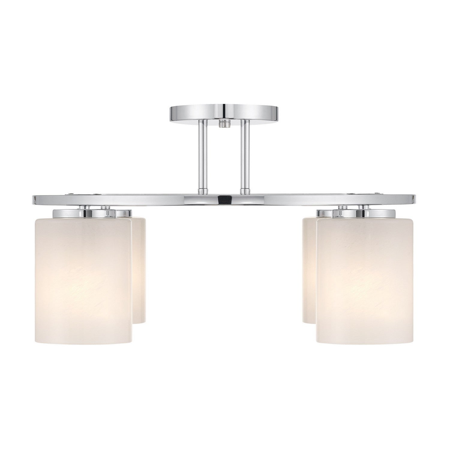 Savoy House - 6-4693-4-11 - Four Light Semi-Flush Mount - Herron - Chrome