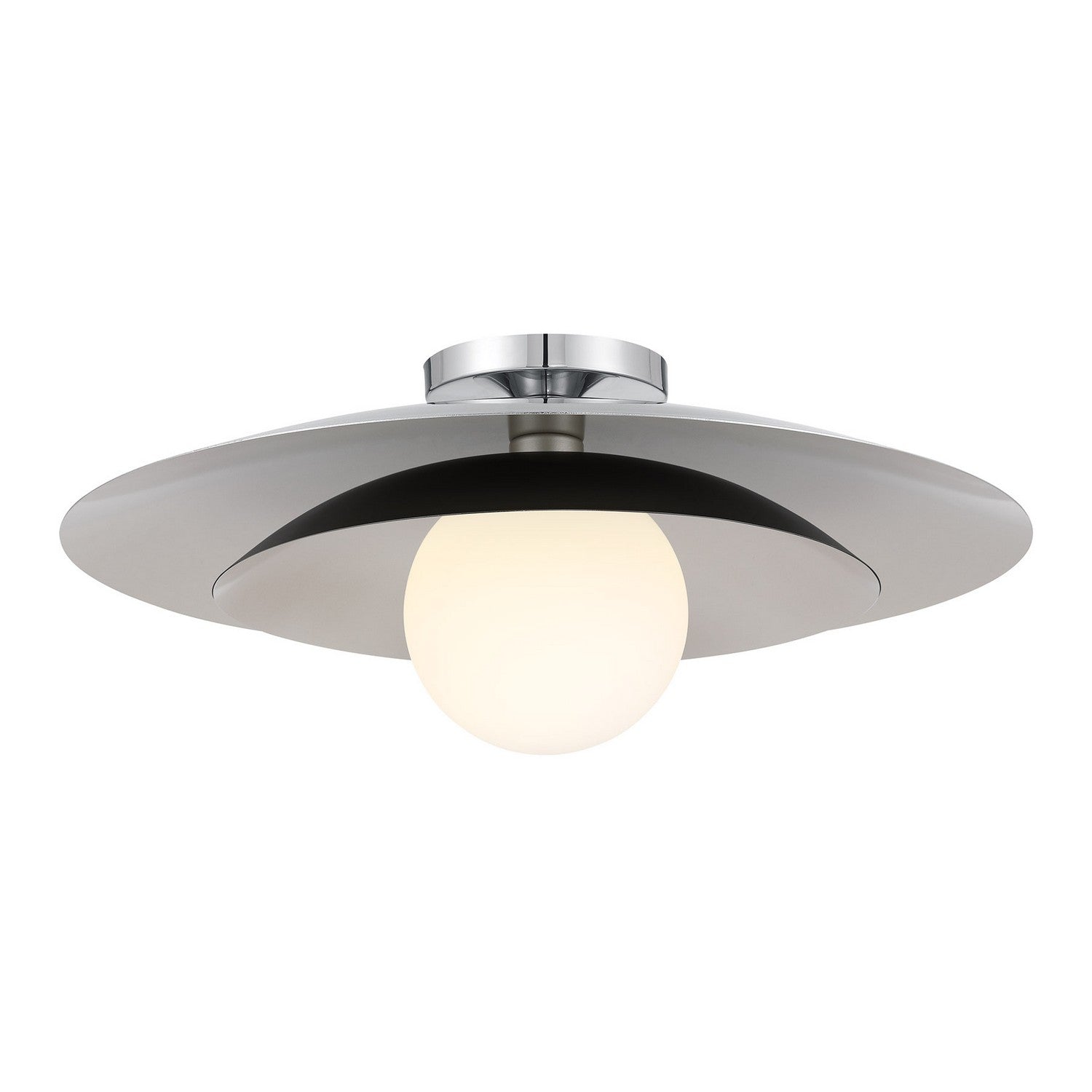 Savoy House - 6-5564-1-11 - One Light Semi-Flush Mount - Sherrer - Chrome