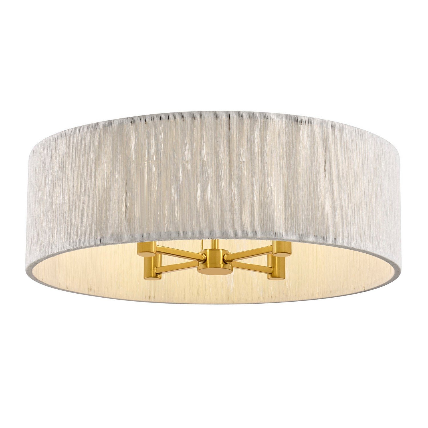 Savoy House - 6-9311-4-322 - Four Light Flush Mount - Maynard - Warm Brass