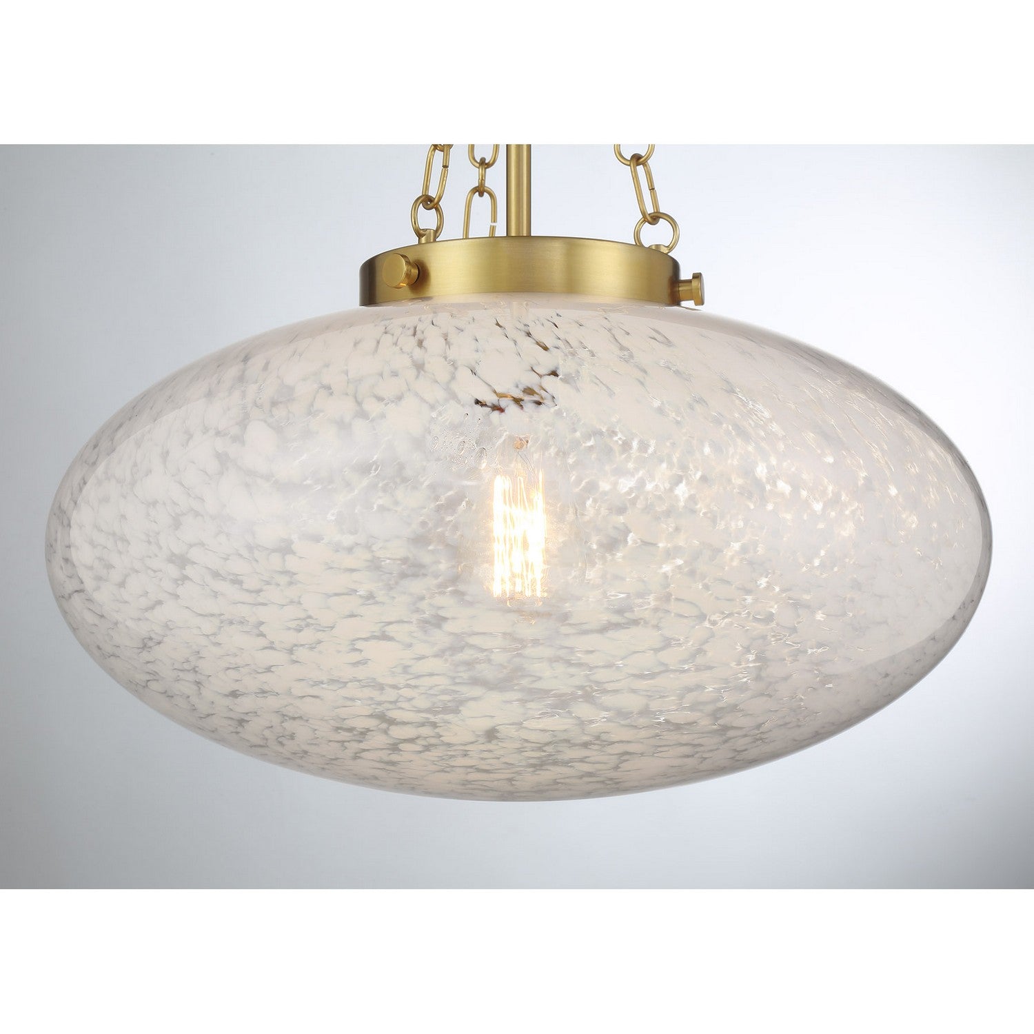 Savoy House - 7-1740-1-322 - One Light Pendant - Willow - Warm Brass