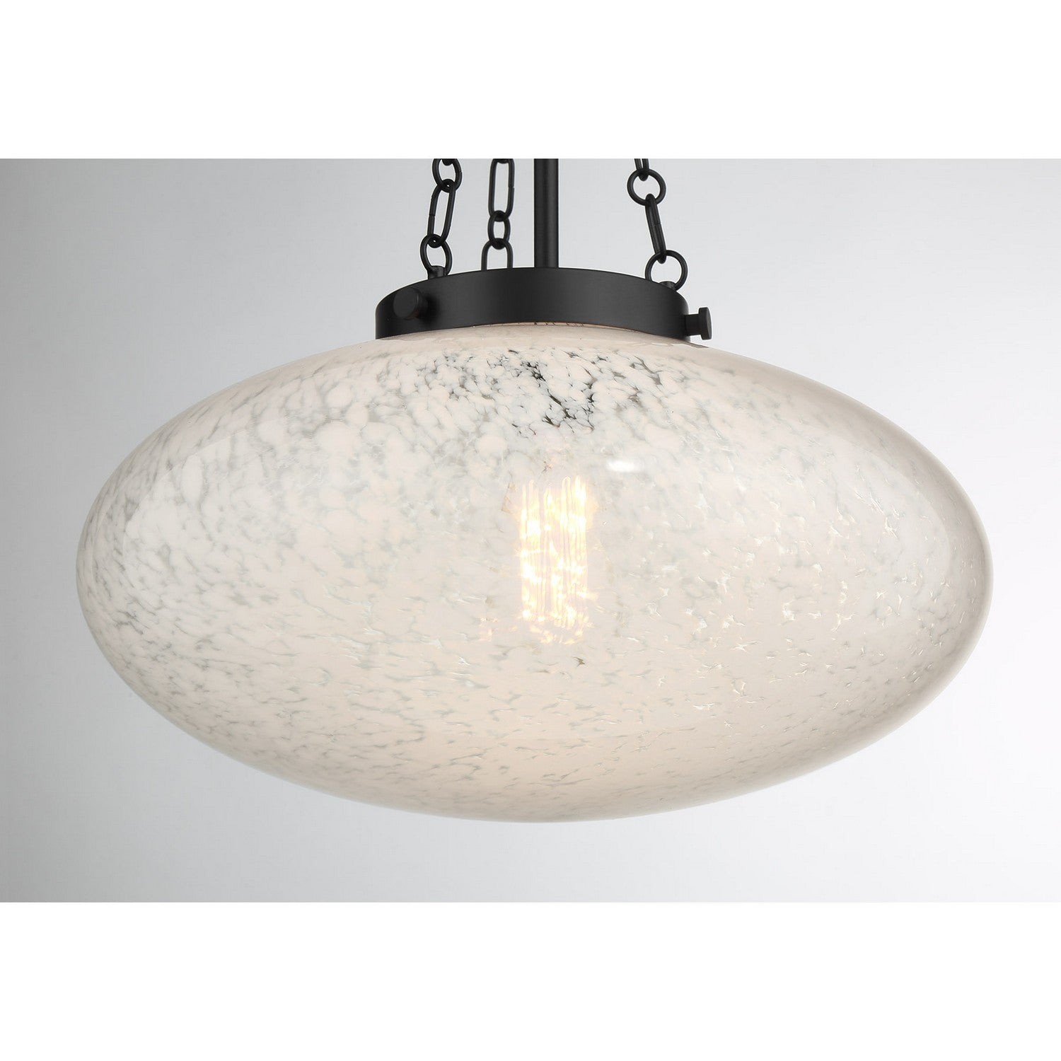Savoy House - 7-1740-1-89 - One Light Pendant - Willow - Matte Black