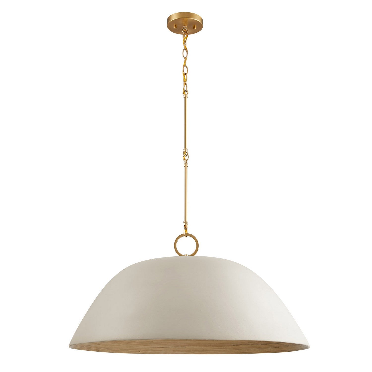 Savoy House - 7-2918-1-156 - One Light Pendant - Alta - Concrete and Brass