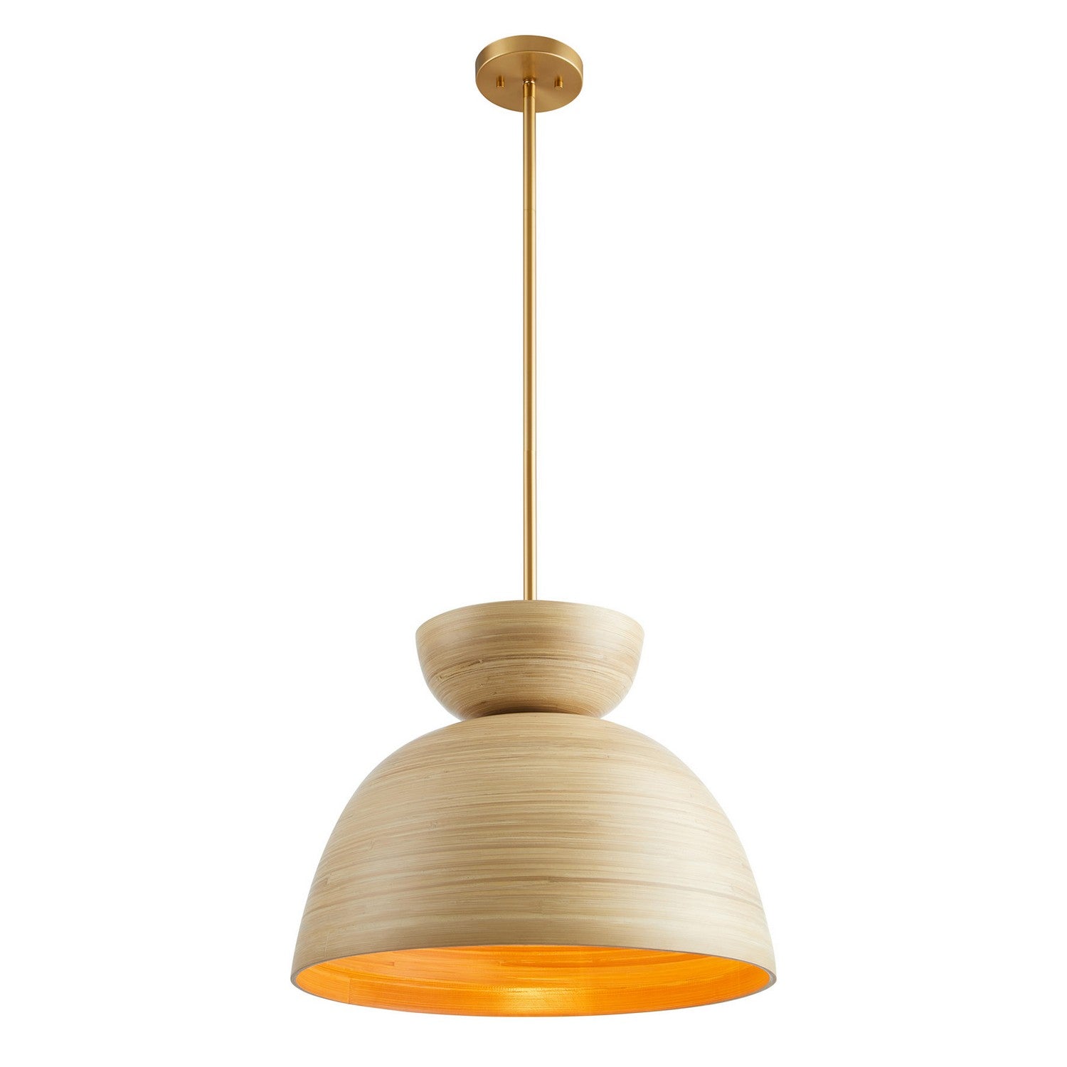 Savoy House - 7-2919-1-203 - One Light Pendant - Agave - Natural Bamboo