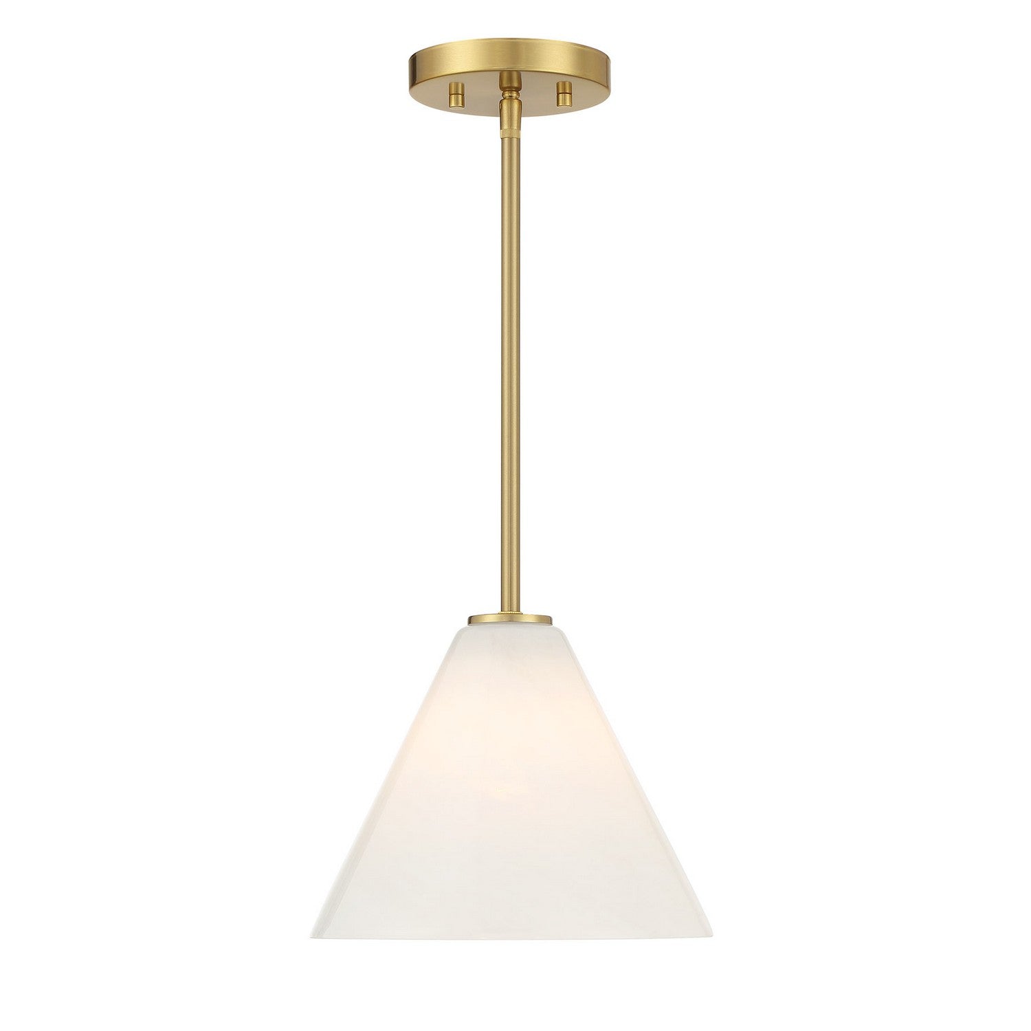 Savoy House - 7-4011-1-322 - One Light Mini-Pendant - Blair - Warm Brass