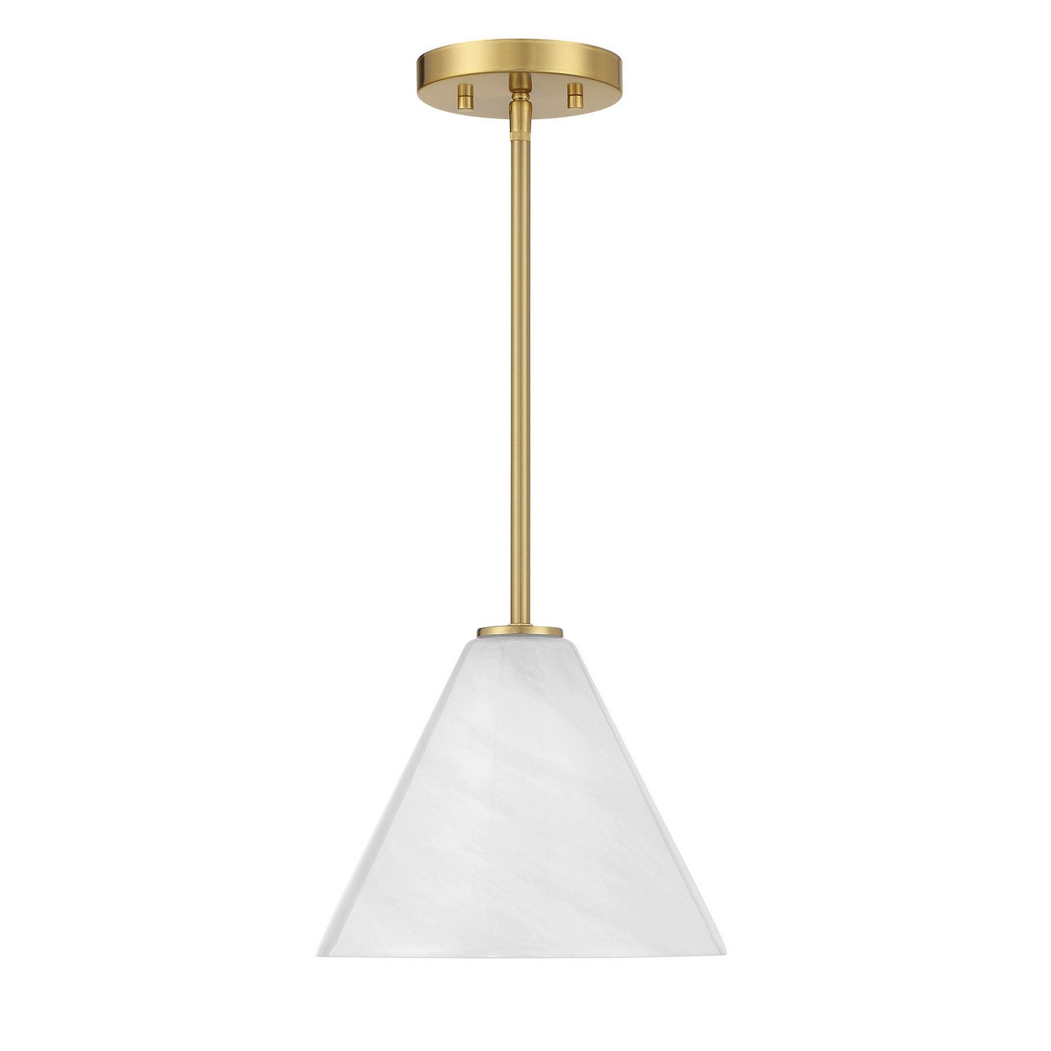 Savoy House - 7-4011-1-322 - One Light Mini-Pendant - Blair - Warm Brass