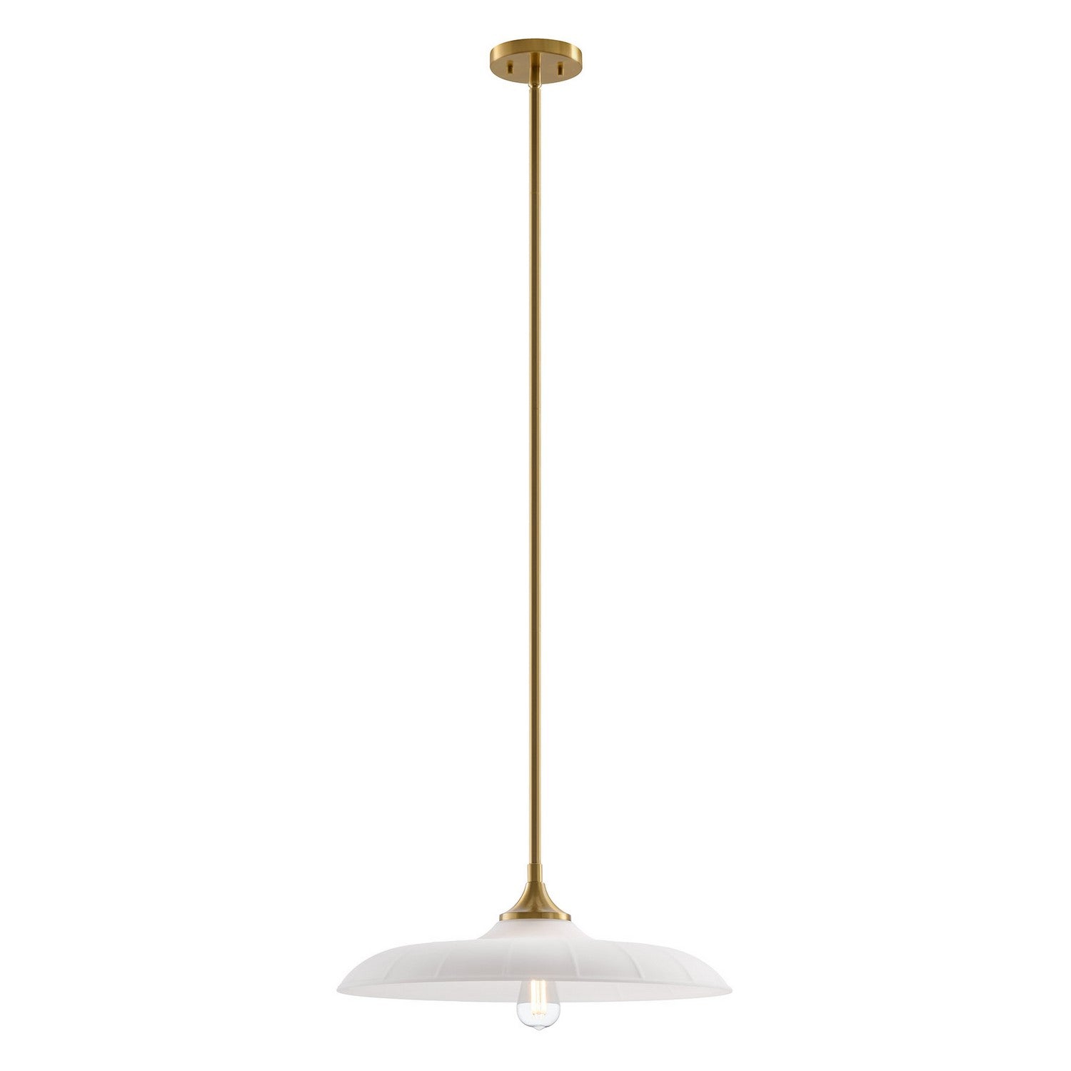 Savoy House - 7-4286-1-322 - One Light Pendant - Hadley - Warm Brass