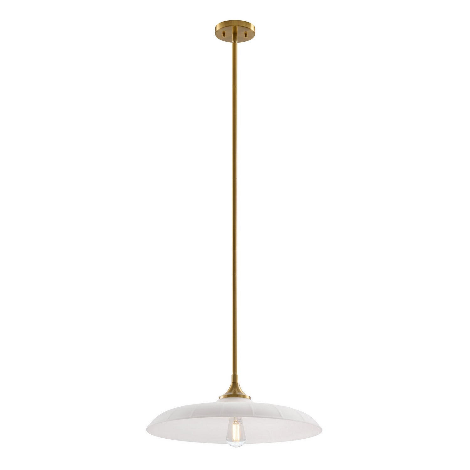 Savoy House - 7-4286-1-322 - One Light Pendant - Hadley - Warm Brass