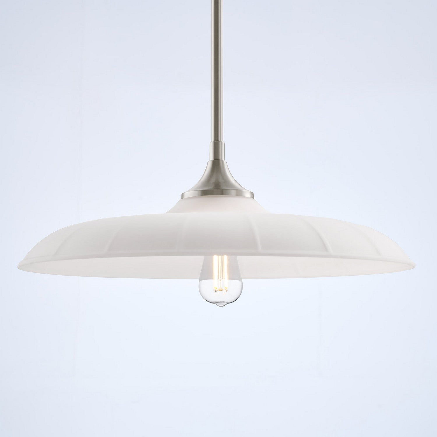 Savoy House - 7-4286-1-SN - One Light Pendant - Hadley - Satin Nickel