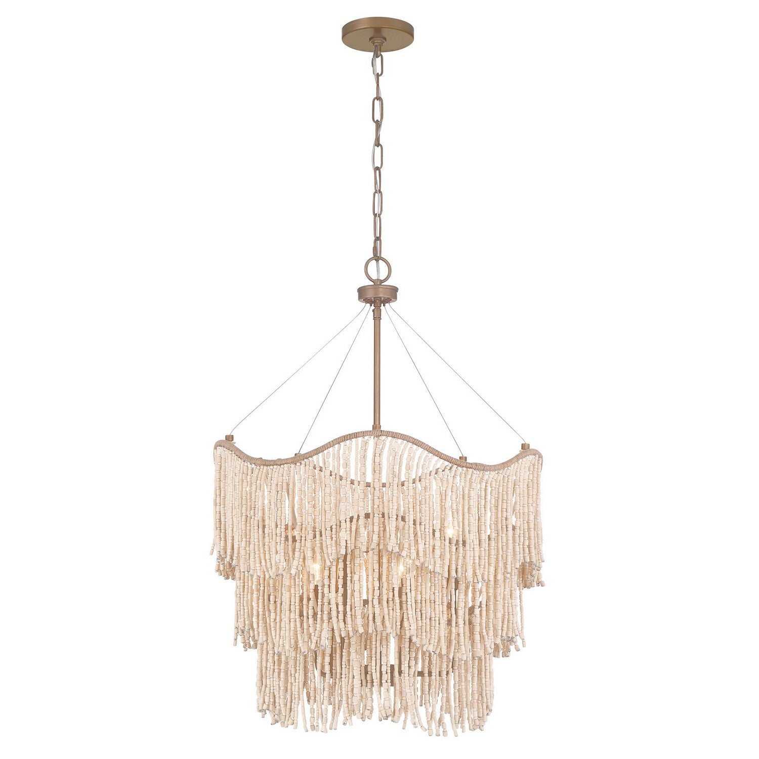 Savoy House - 7-7520-6-17 - Six Light Pendant - Melia - Cypress