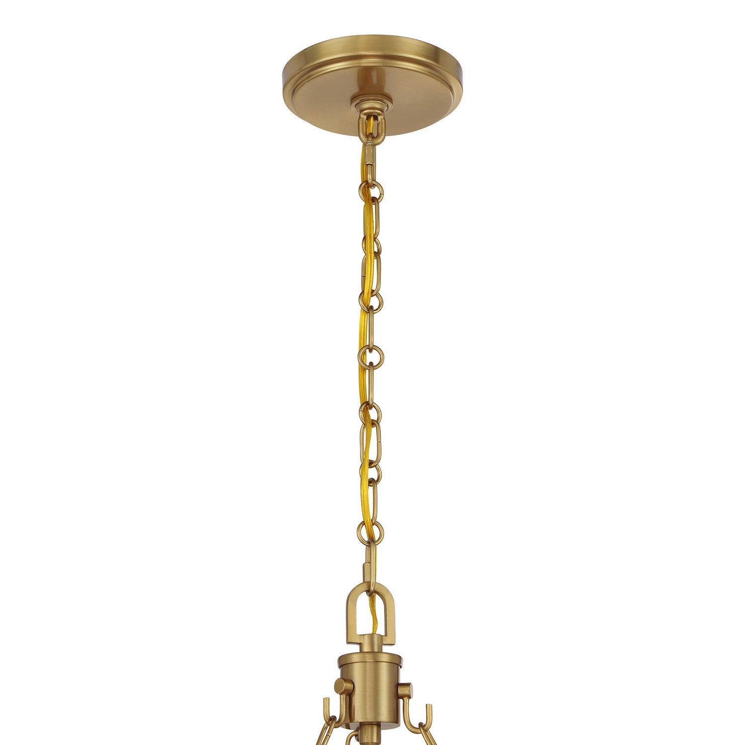 Savoy House - 7-7560-4-322 - Four Light Pendant - Catalan - Warm Brass