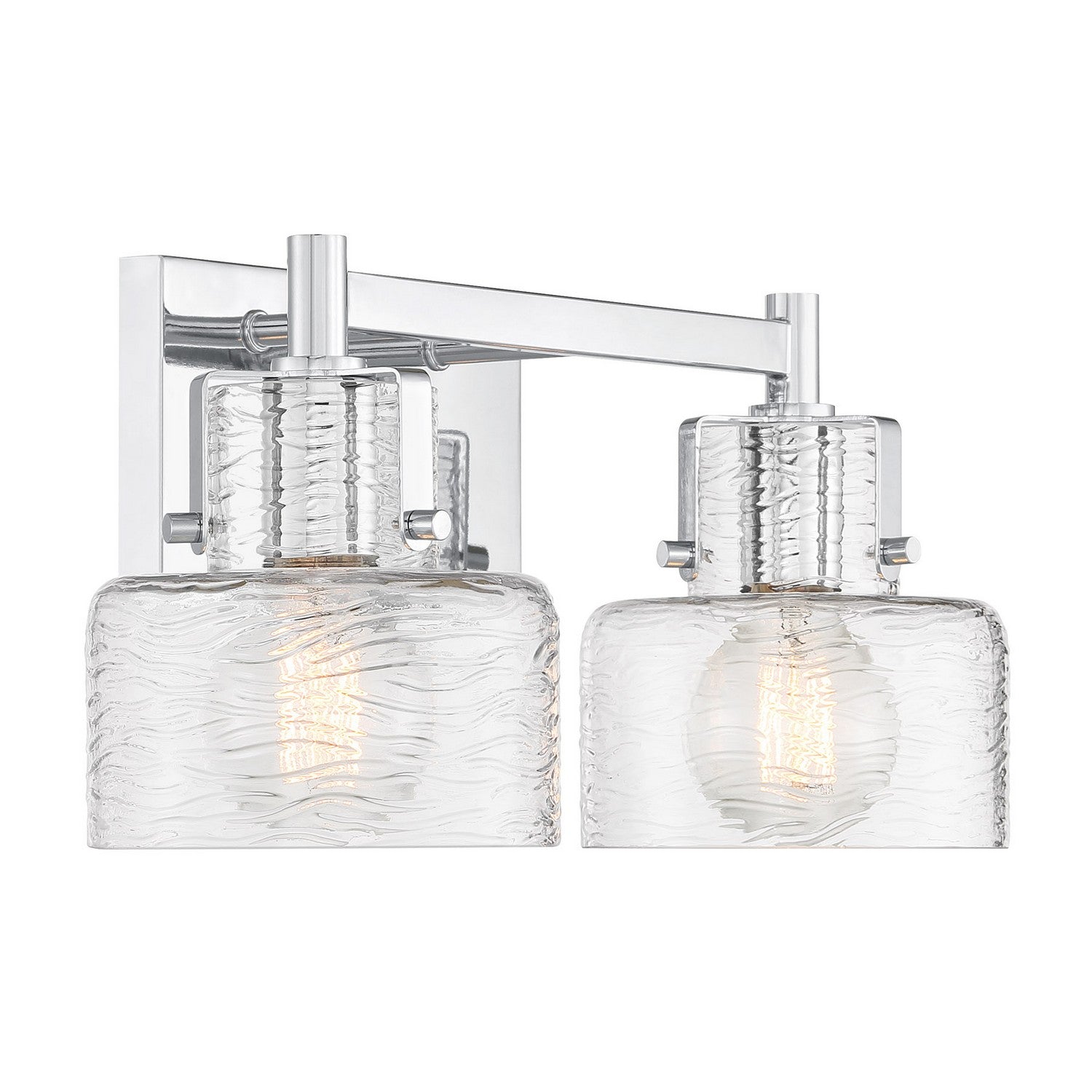 Savoy House - 8-1030-2-11 - Two Light Bathroom Vanity - Dover - Chrome